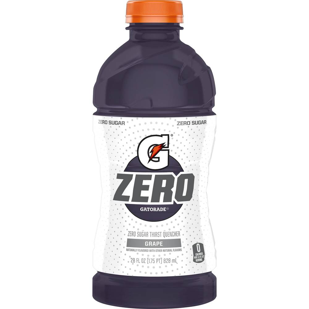 Gatorade Zero Sugar Thirst Quencher Sports Drink (28 fl oz) (grape)