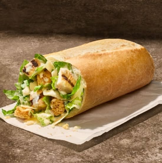 Caesar Salad Stuffer with Chicken