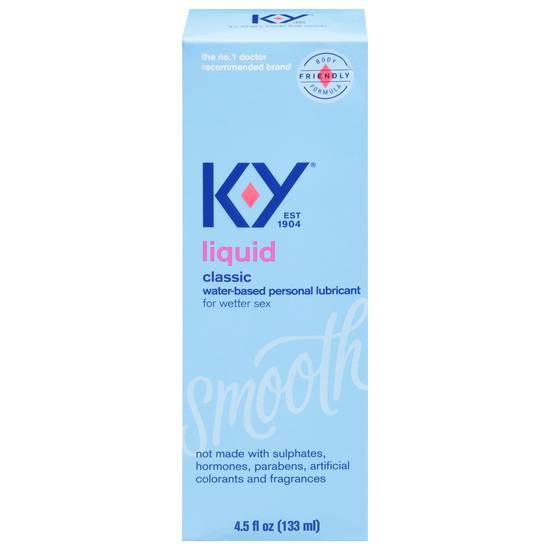 K-Y Liquid Personal Water Based Lubricant (5 oz)