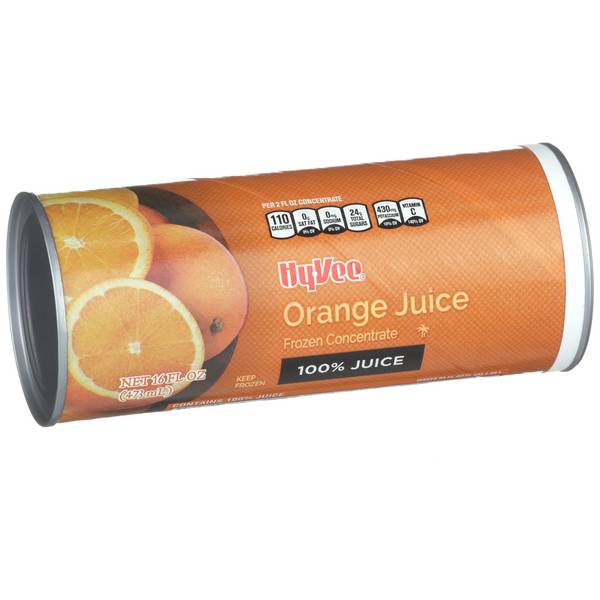 Hy-Vee Frozen Concentrate Juice (16 fl oz) (orange)