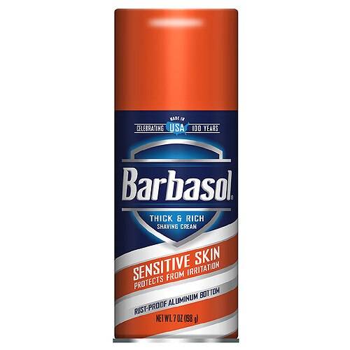 Barbasol Thick & Rich Sensitive Skin Shaving Cream - 7.0 oz