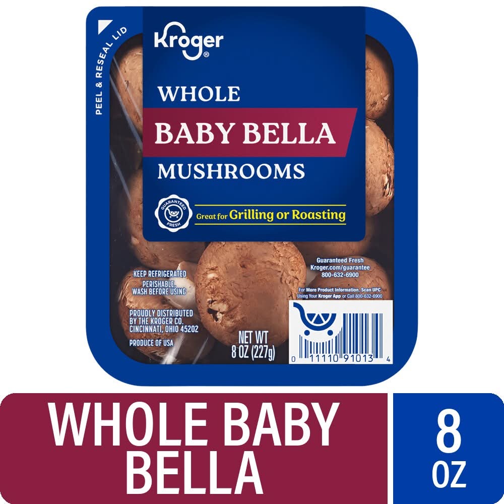 Kroger® Whole Baby Bella Mushrooms