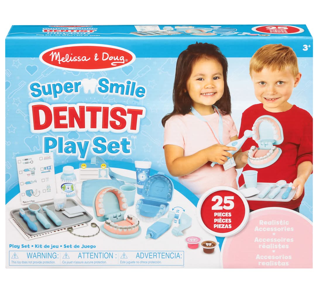 Melissa & Doug Dentist Play Set (25 ct)