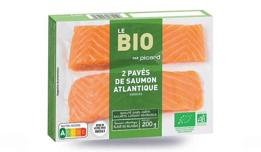 2 pavés saumon atlantique bio, Irlande
