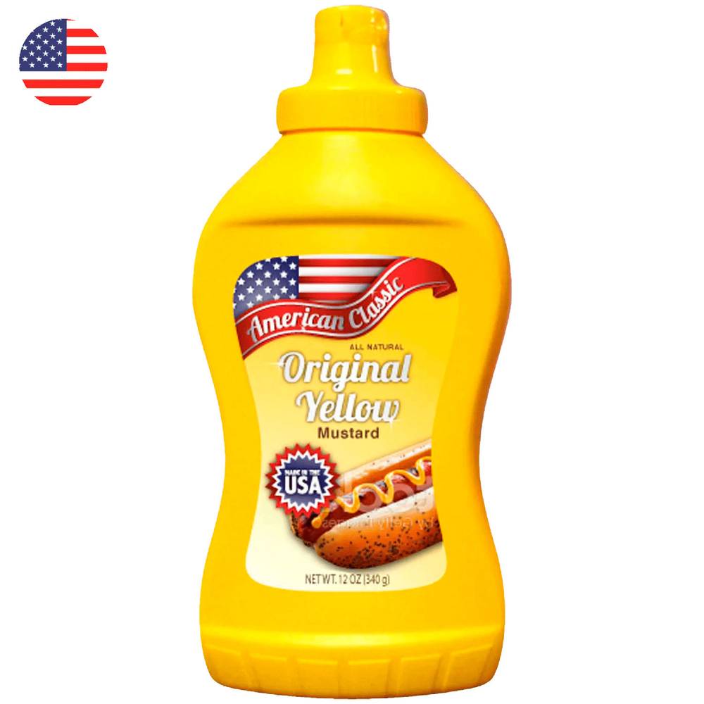 American classic mostaza yellow