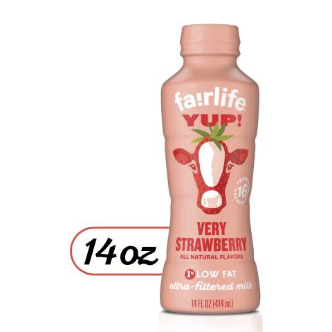 Fairlife Yup! Very Strawberry 1% 14oz