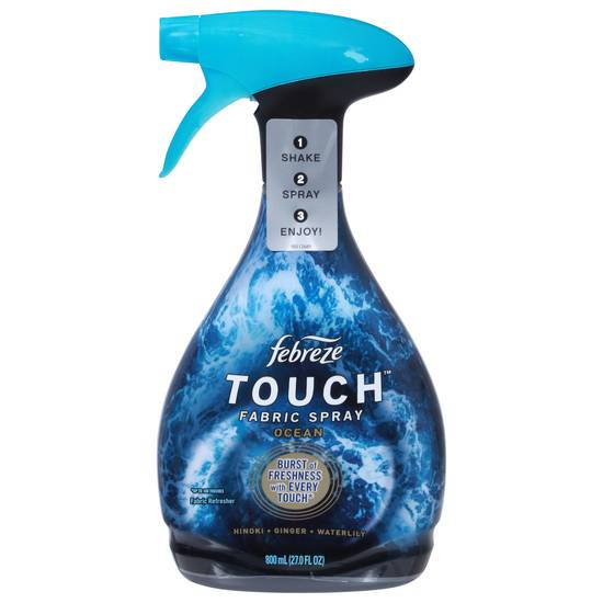 Febreze Touch Fabric Spray Ocean, 27 oz