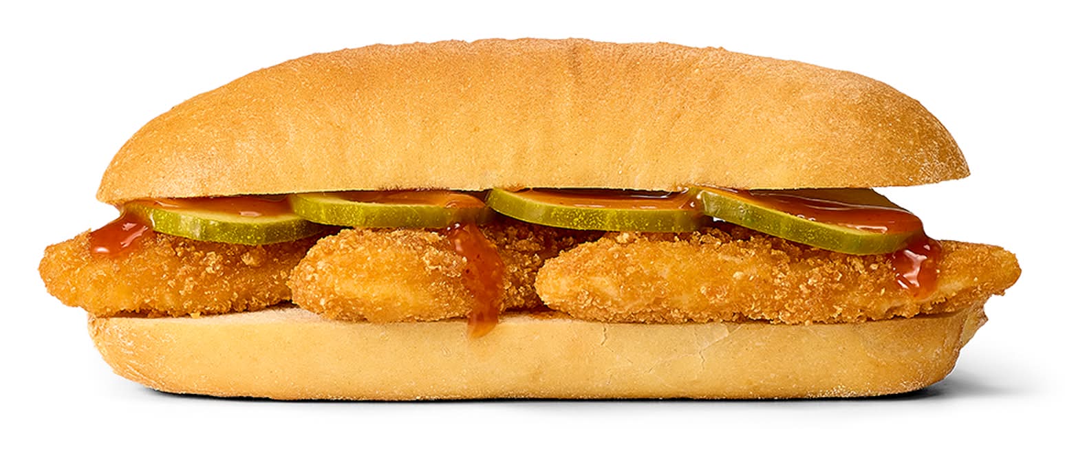 Southern Honey Hot Chicken Strip Hoagie