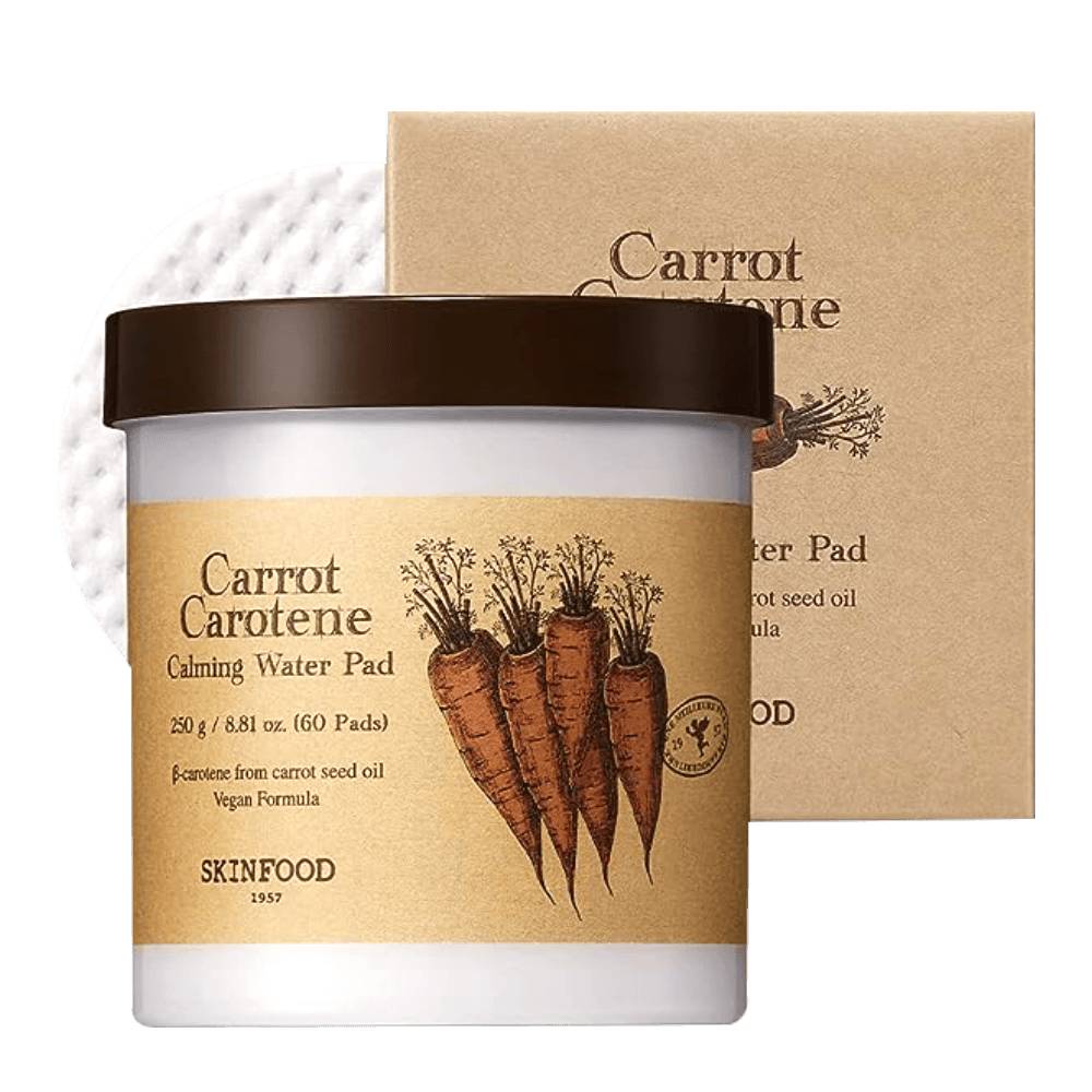 Skinfood Carrot Caroten Calming Water Pad (8.81 oz, 60 ct)