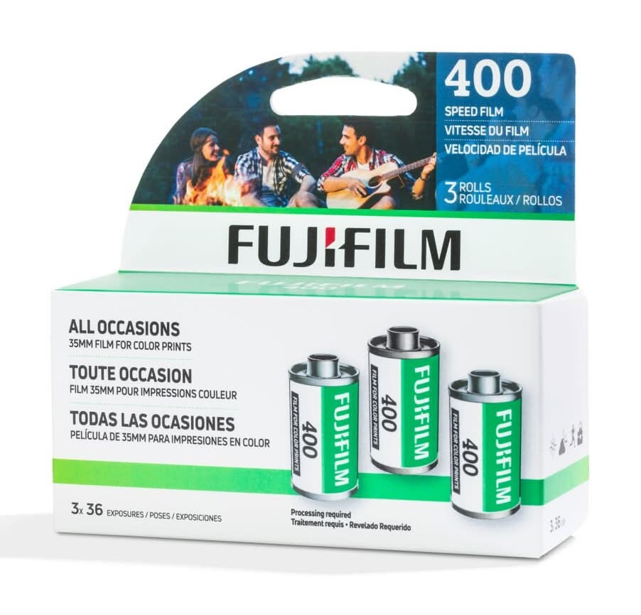 Fujifilm Superia X-Tra 400 Color Negative Film (3 ct)
