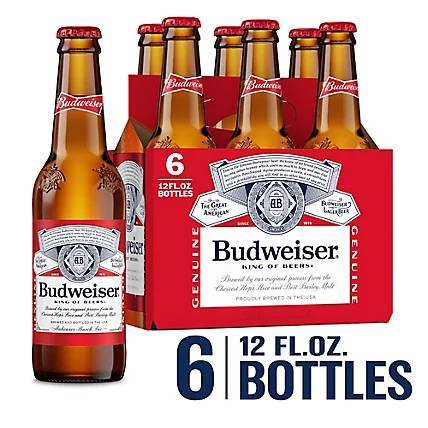 Budweiser (6 Bottles)