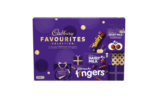 Cadbury Favourites Chocolate Christmas Selection Box