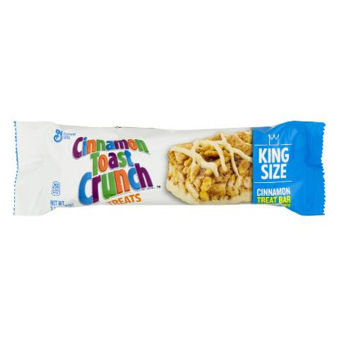 General Mills Cinnamon Toast Crunch Treats Bar King Size 2.1oz