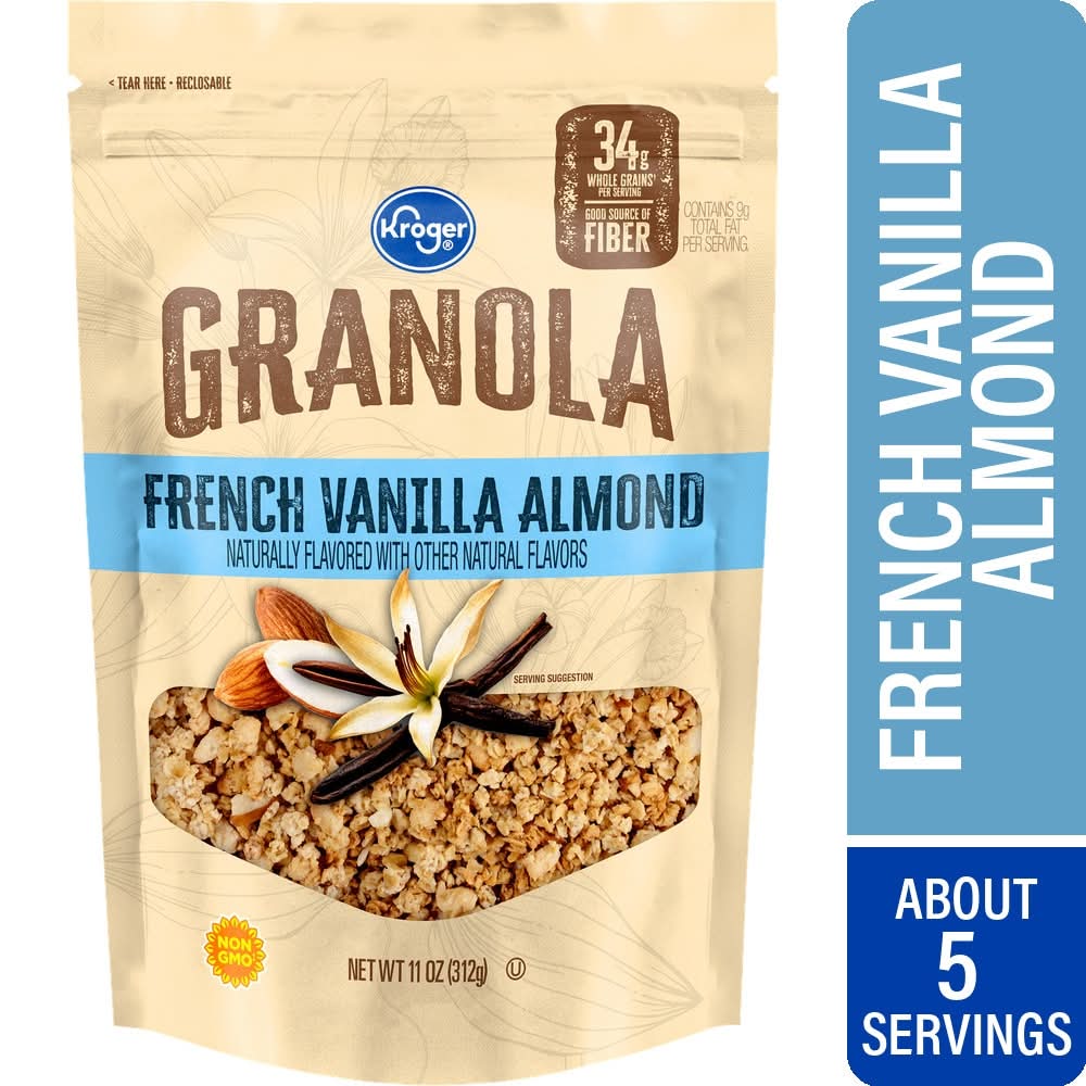 Kroger Granola, French Vanilla Almond (11 oz)