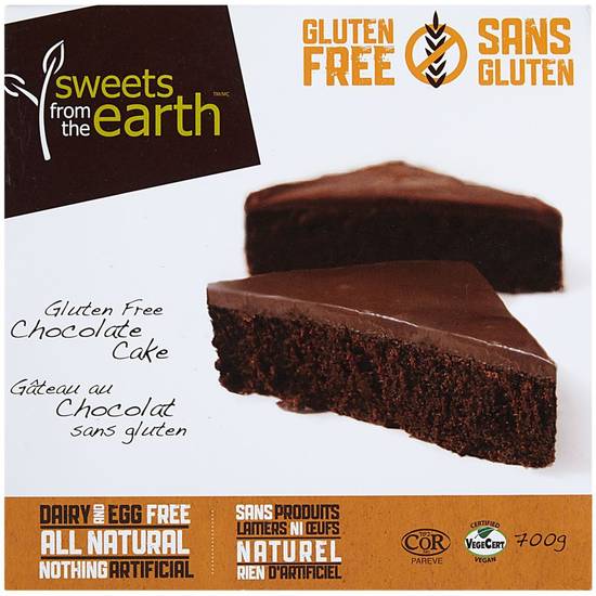 Sweets From the Earth Gluten Free Chocolate Cake (700 g)