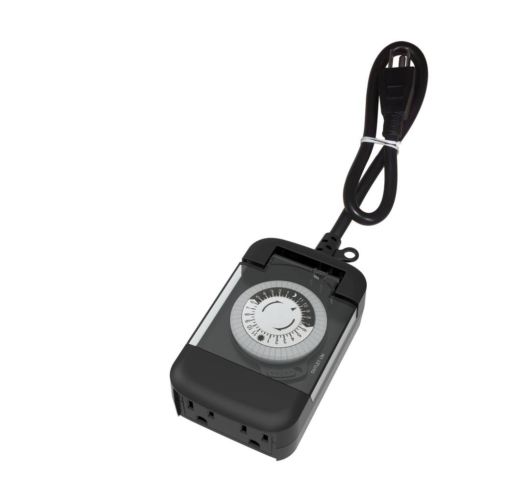 Utilitech 15-Amps 125-volt 2-Outlet Plug-in Countdown Lighting Timer | LTS-T58