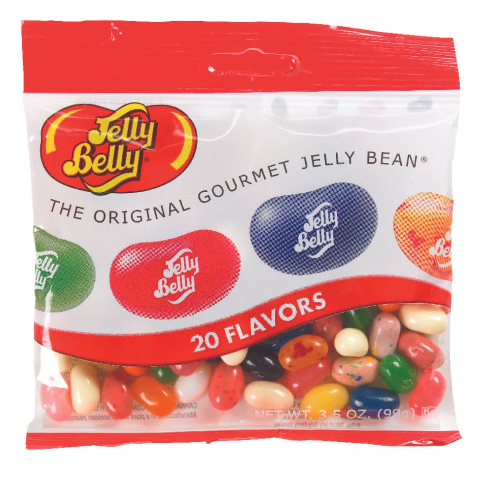 Jelly Belly 20 Flavors Jelly Beans 3.5 Oz