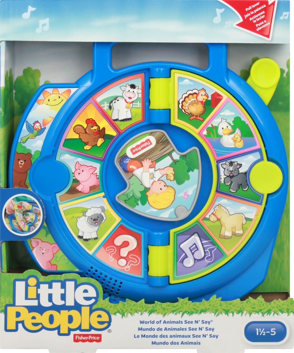 Fisher-Price Little People World Of Animals See 'N Say Playset (454 g)