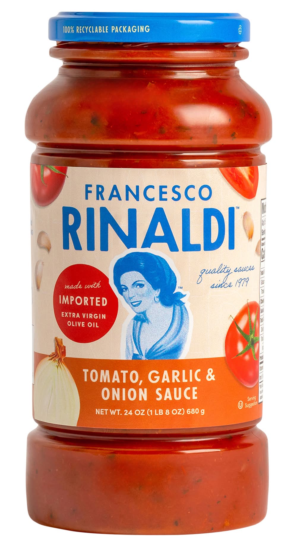 Francesco Rinaldi Tomato Garlic and Onion Pasta Sauce (24 oz)