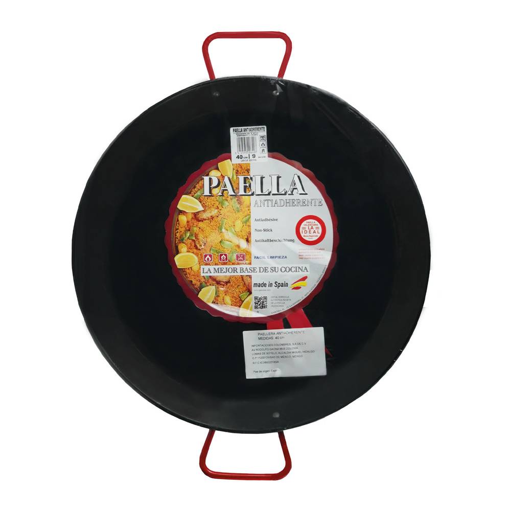 Paella paellera antiadherente (1 pieza)