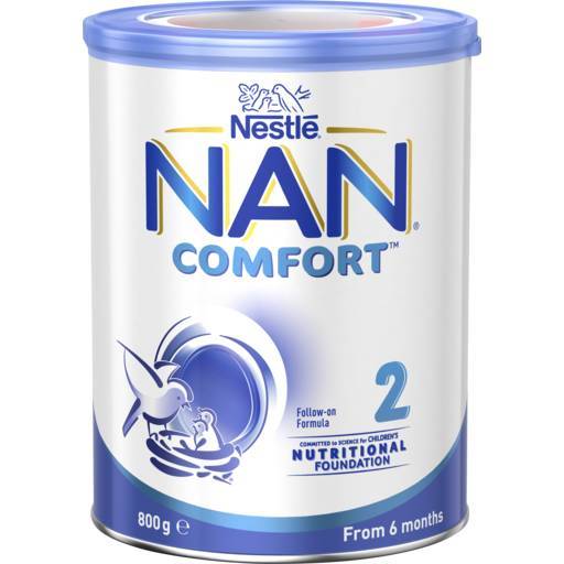 Nestle Nan Comfort 2 Baby Follow-On Formula Powder 800g