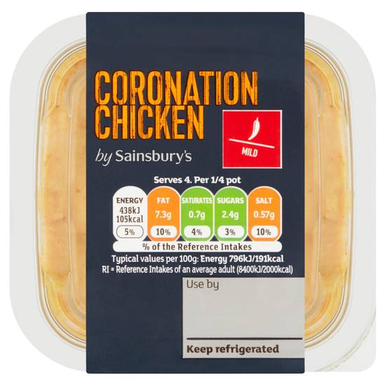 Sainsbury's Coronation Chicken Deli Filler 220g