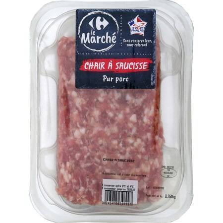 Carrefour Le Marché - Chair à saucisse pur porc