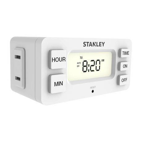 Stanley Timermax Indoor Polarized Daily Timer Outlet