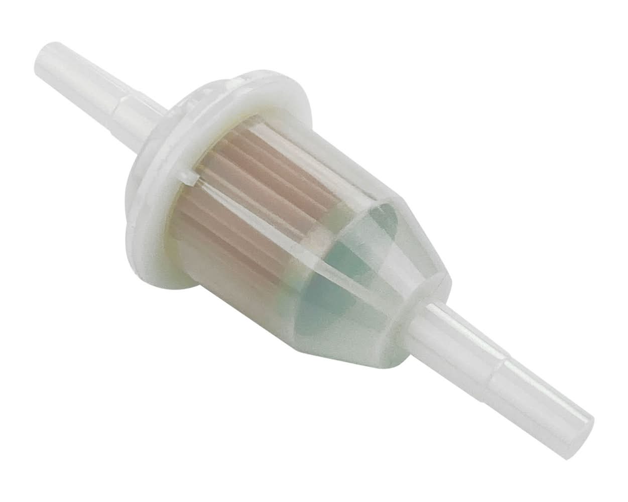 T-H Marine Boat Fueling Outboard In-line Fuel Filter - Nylon/Brass, 3 Inches, Fits 5/16-in and 3/8-in Fuel Hoses