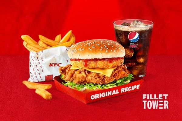 Fillet Tower Burger Meal