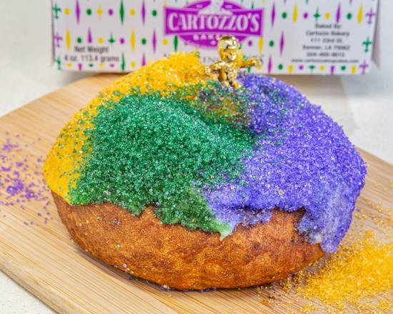 Personal Size King Cake