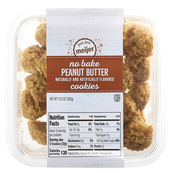Cookies Mini Peanut Butter No Bake (13.5 oz)