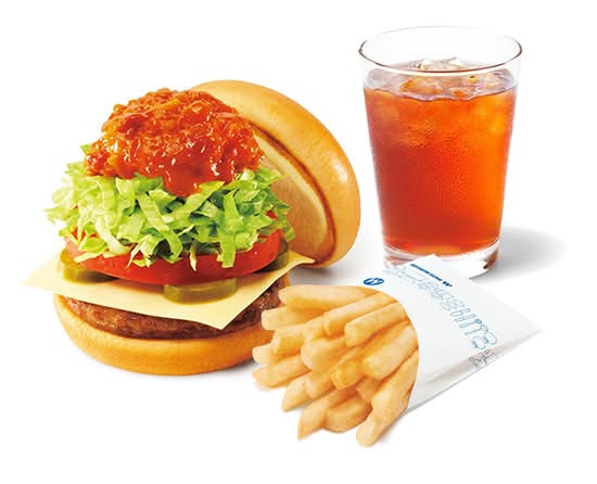 【辛】スパイシーモスタコスバーガードリンクセット