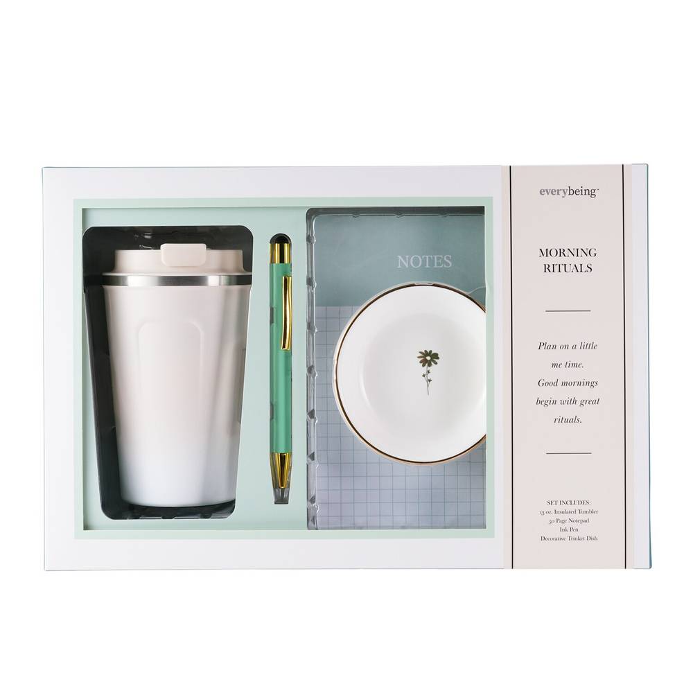 Everybeing Morning Rituals Am Gift Set (4 ct)