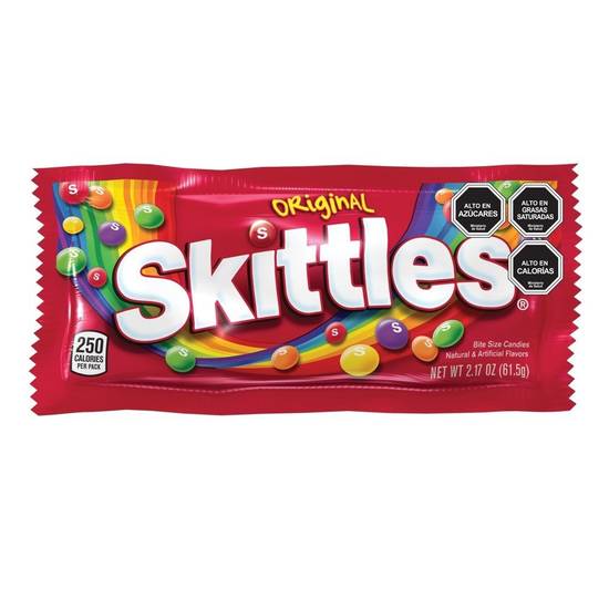 Skittles - Caramelo original - 61.5 g