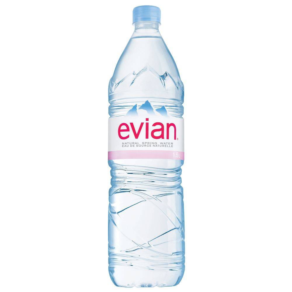 Evian Natural Spring Water (1.5 L)