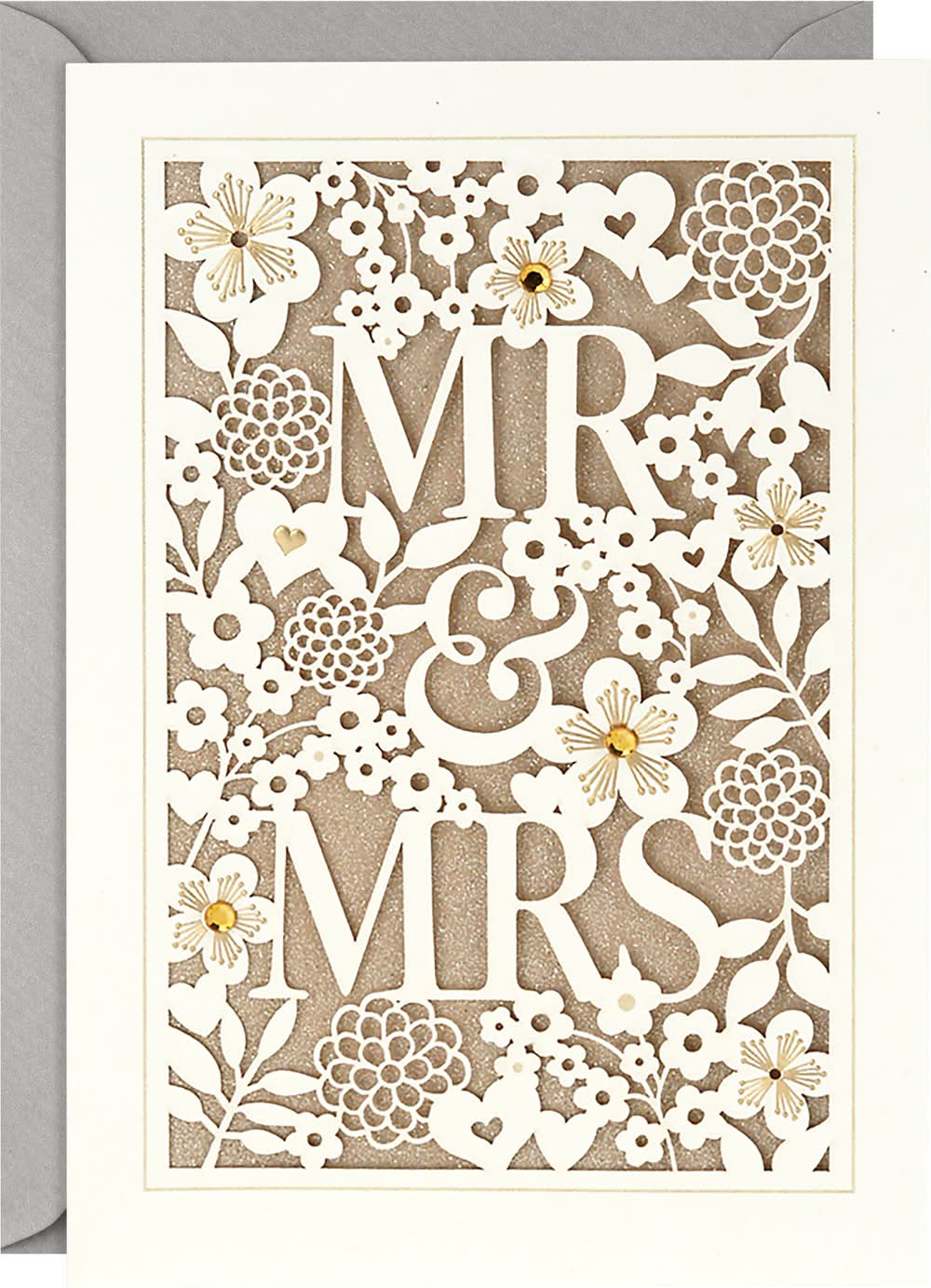 Hallmark Wedding Card (mr. & mrs.) (27.2 g)