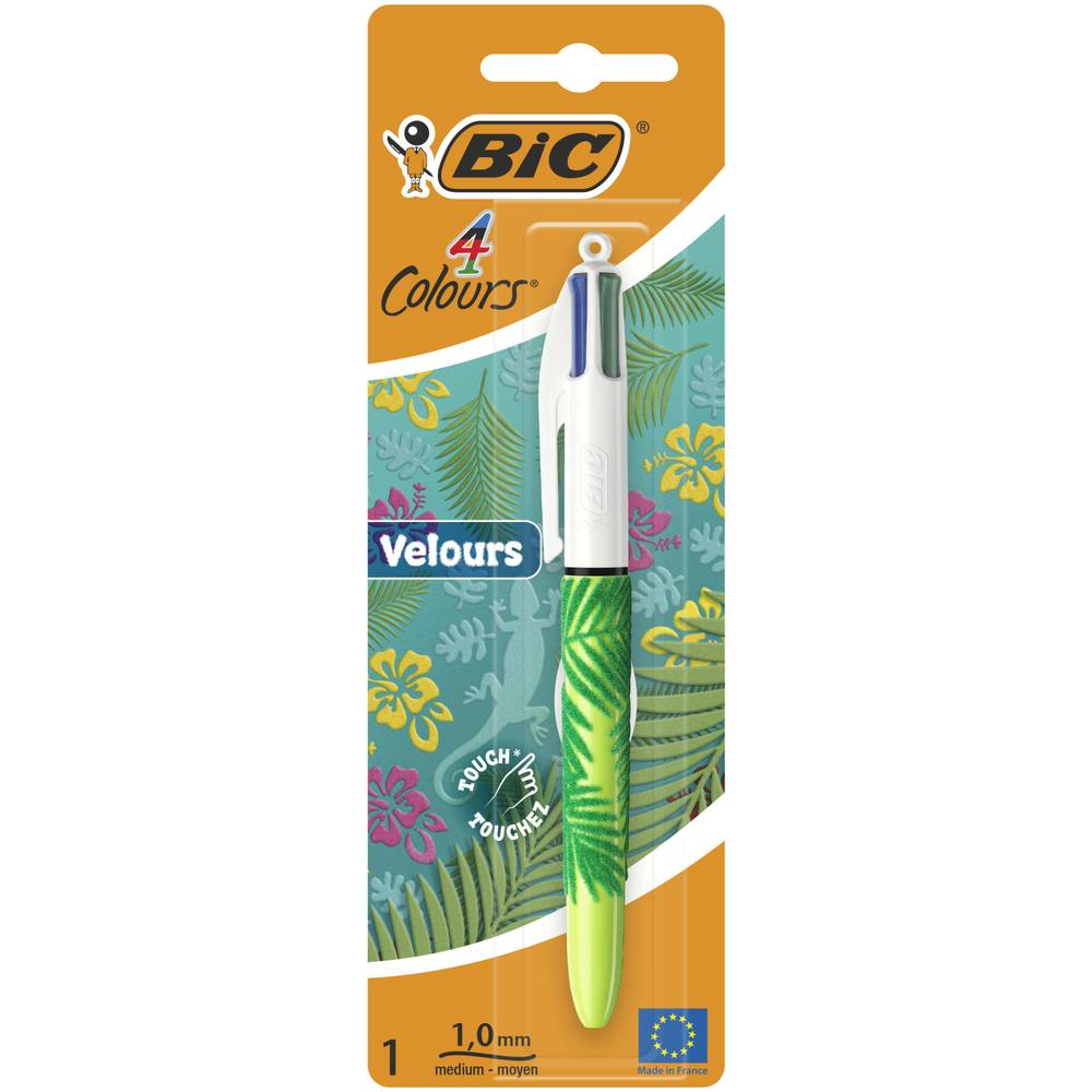 Bic - Stylo couleurs velours (medium/multicolore)