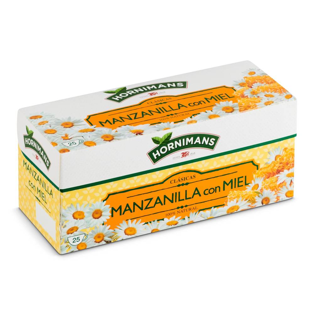 Infusión Manzanilla Con Miel Hornimans Caja 25 Unidades