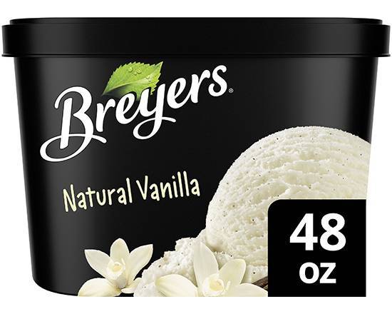 Breyers Natural Vanilla 48 oz
