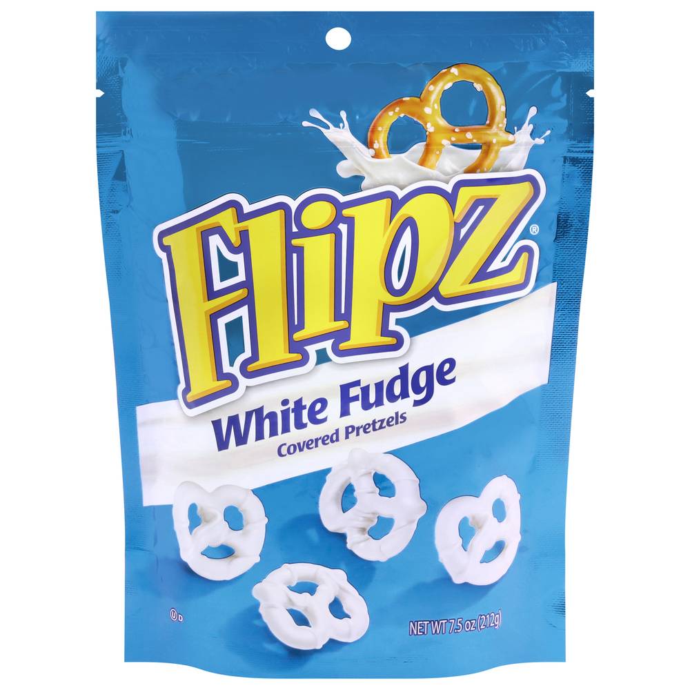 Flipz Covered Pretzel, White Fudge (7.5 oz)