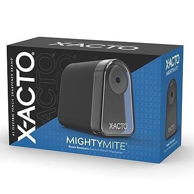 X-Acto Mighty Mite Electric Pencil Gray Sharpener