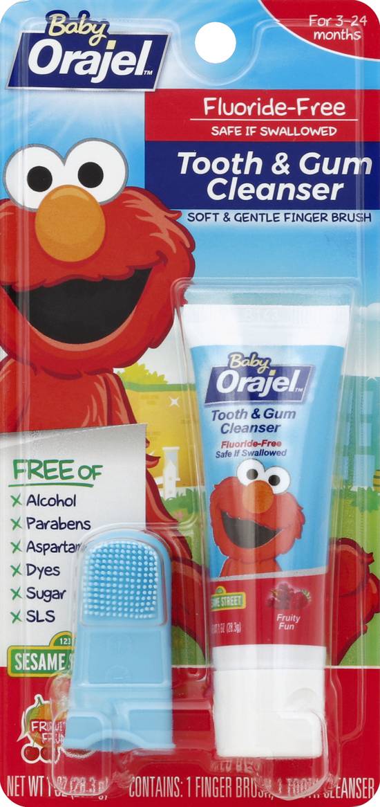 Orajel Baby Tooth & Gum Cleanser (1 kit)