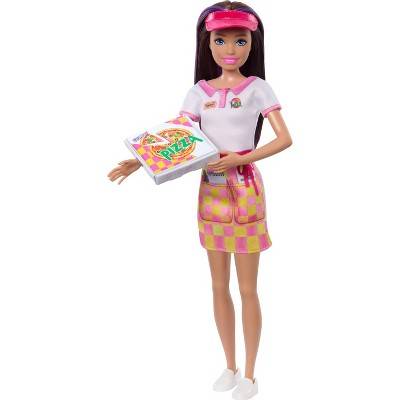 Barbie Skipper First Jobs Pizzeria Waitress Doll With Accessories