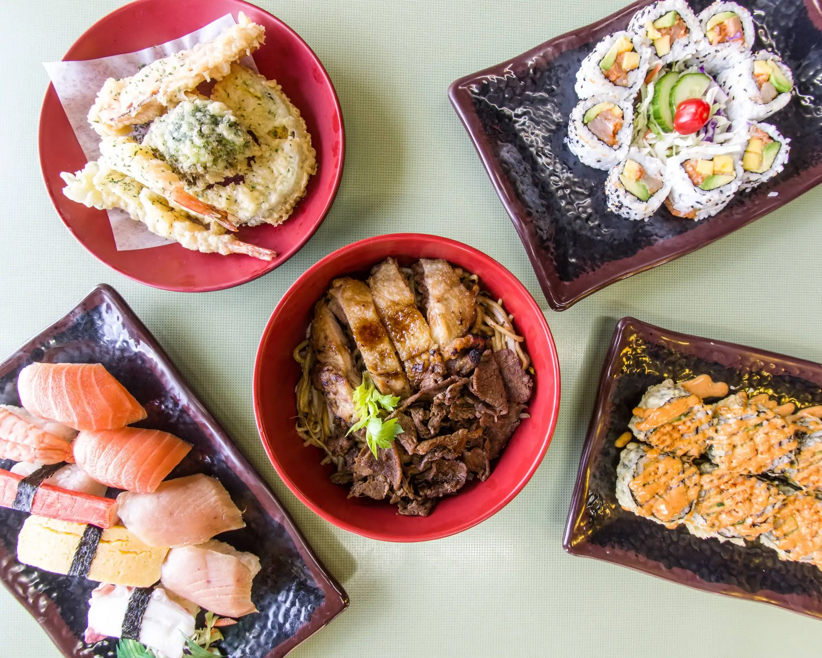 Hikari deals sushi menu