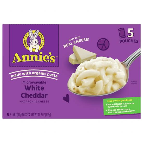 Annie's Macaroni & White Cheddar Cheese (5 ct)