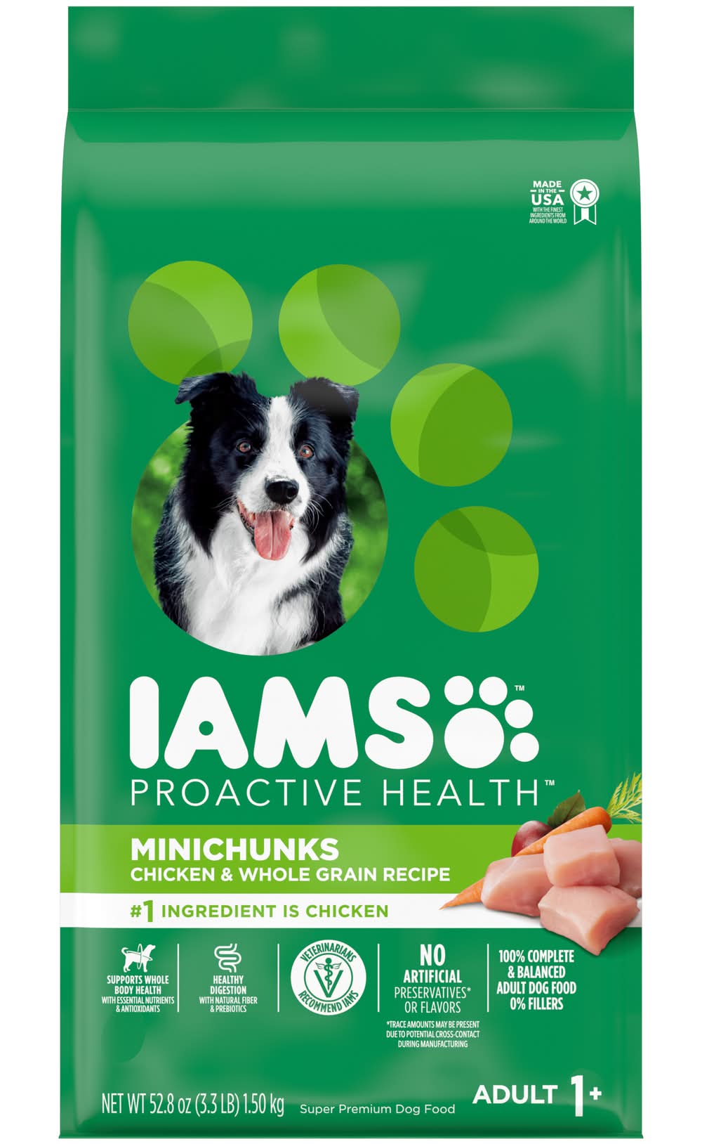 Iams Proactive Health Minichunks Chicken and Whole Grains Recipe (3.3 lbs)