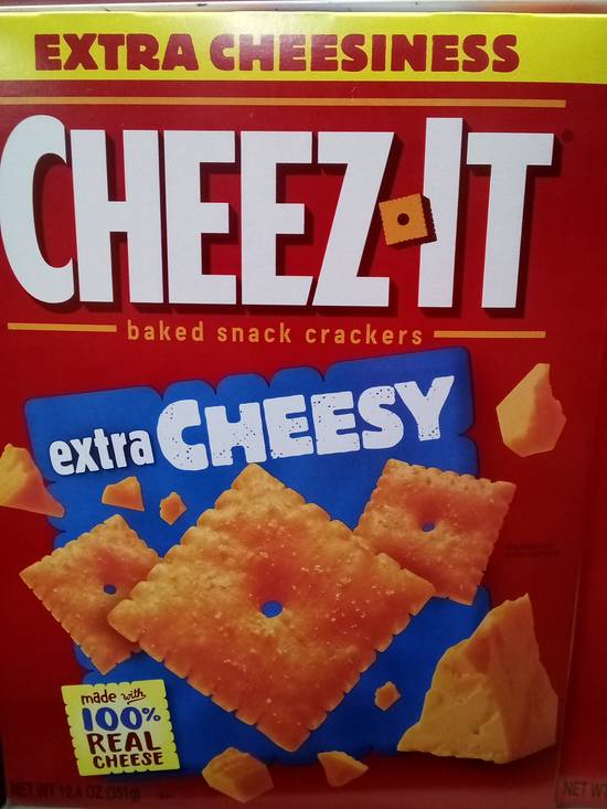 Cheez it extra cheese