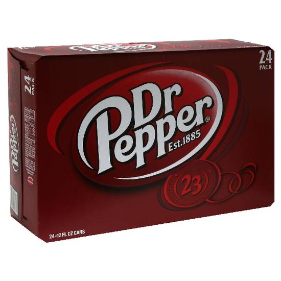 Dr Pepper Soda (24 pack, 12 fl oz)