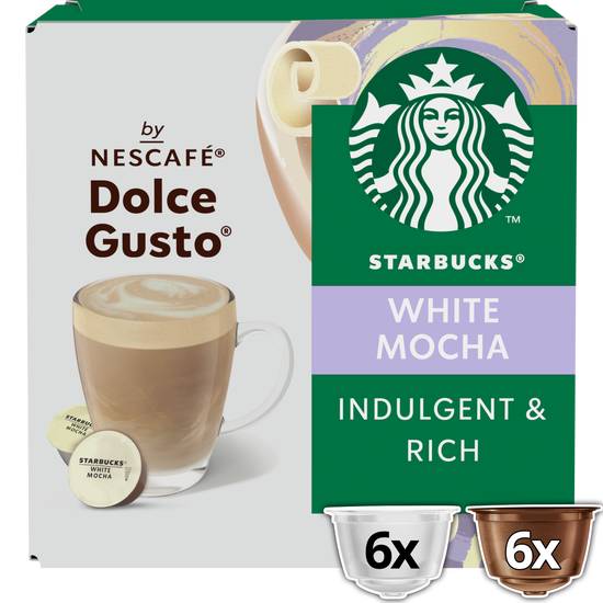 Starbucks - Café capsule dolce gusto white mocha (123 g)